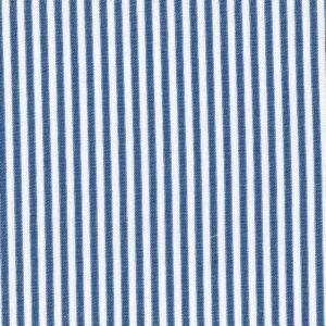 Tela Camisa 3866  Twill fino rayas media y finas azul